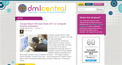 Desktop Screenshot of dmlcentral.net
